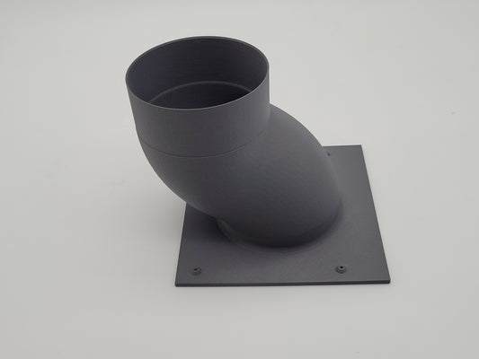 Dryer Slab Vent Termination Adapter