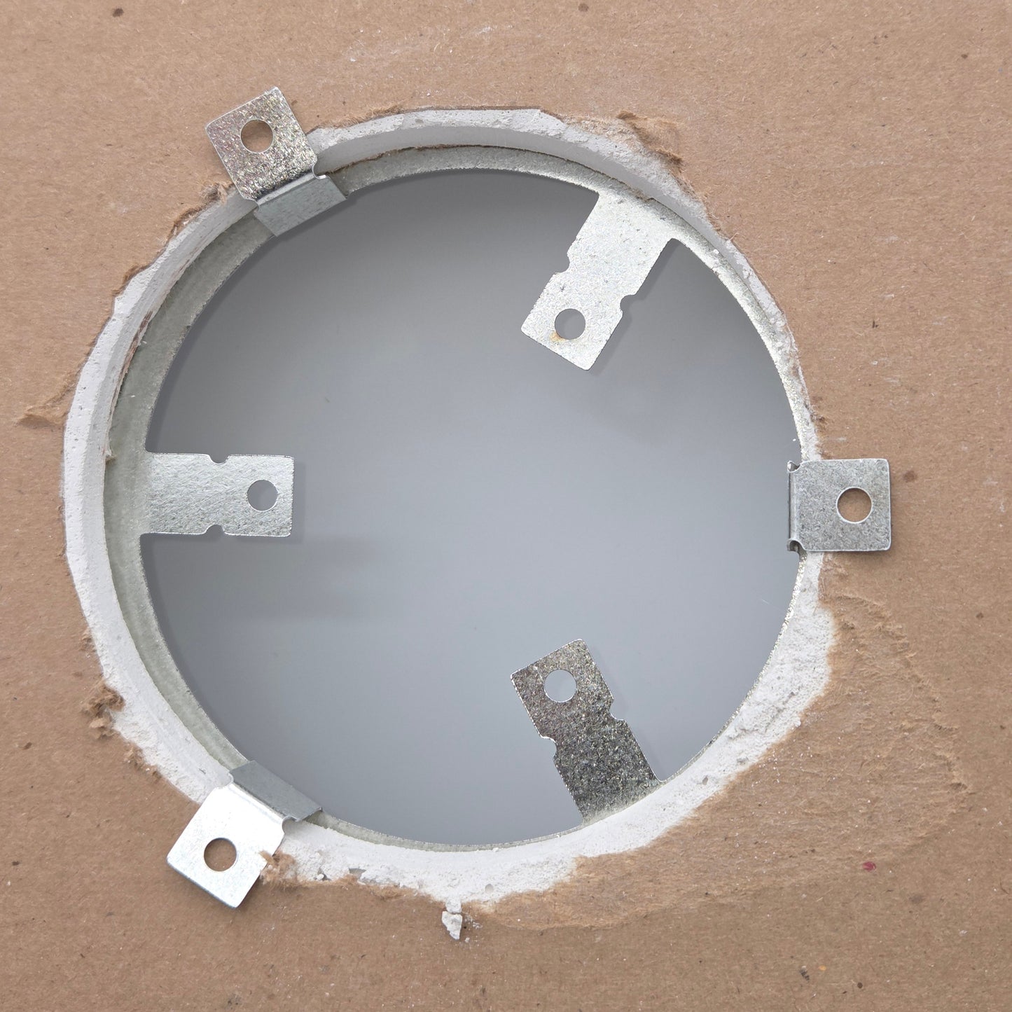 Galvanized Dryer Vent Beauty Ring