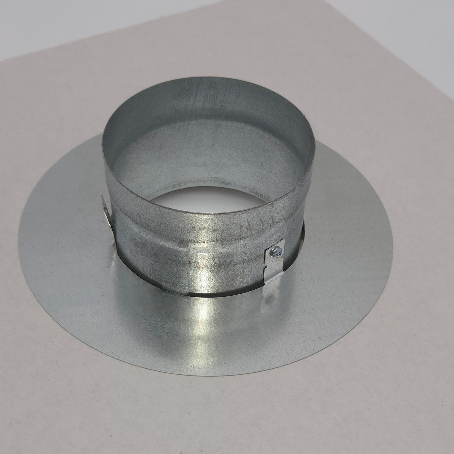 Galvanized Dryer Vent Beauty Ring