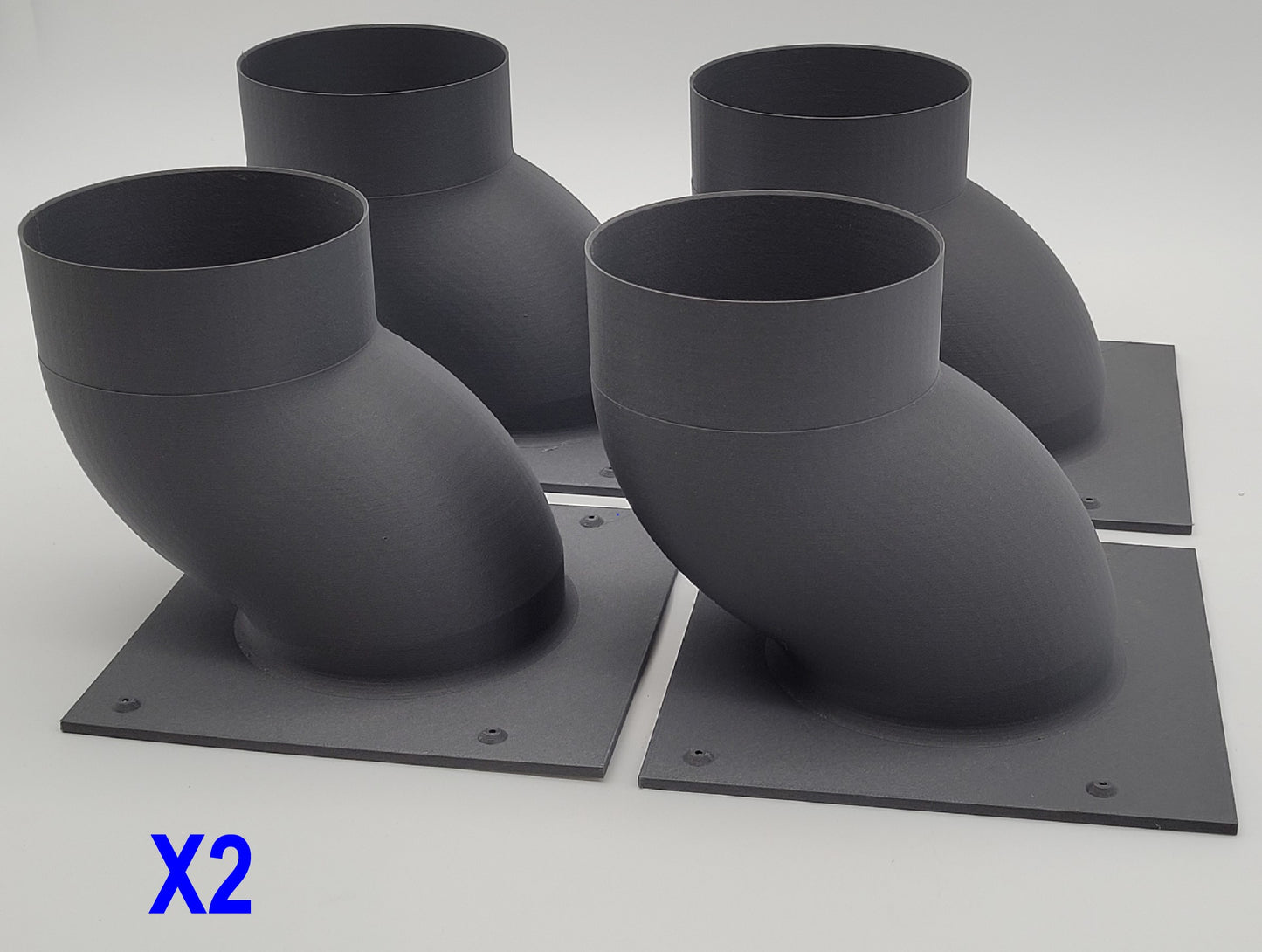 Dryer Slab Vent Termination Adapter
