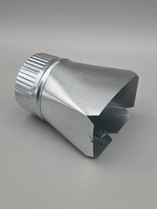 Square to Round Riser Adapter