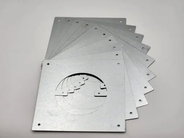 Sheet Metal Wall Plate (10ct -50ct) - Image 2